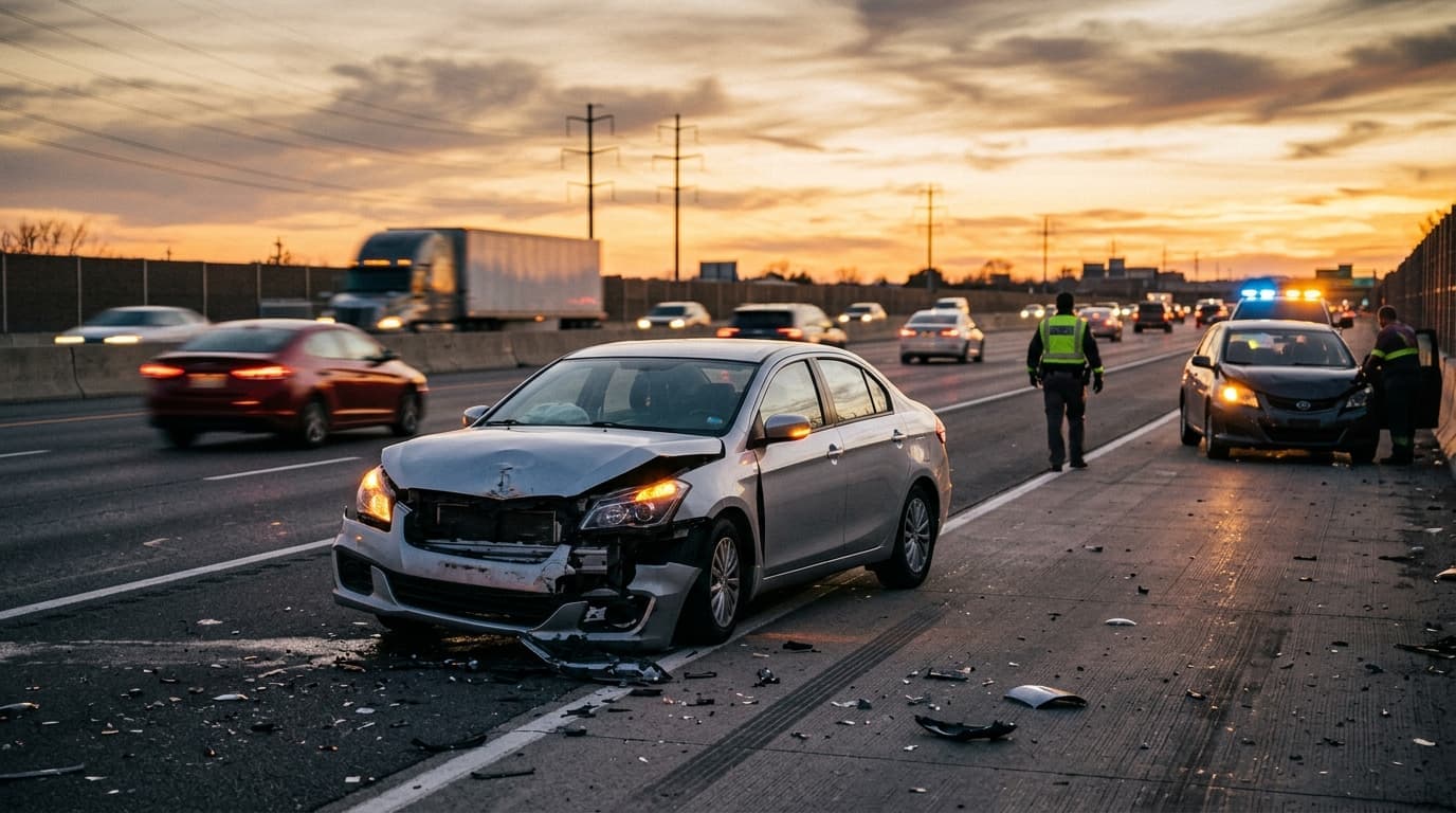 Accidentes de Auto y Camión